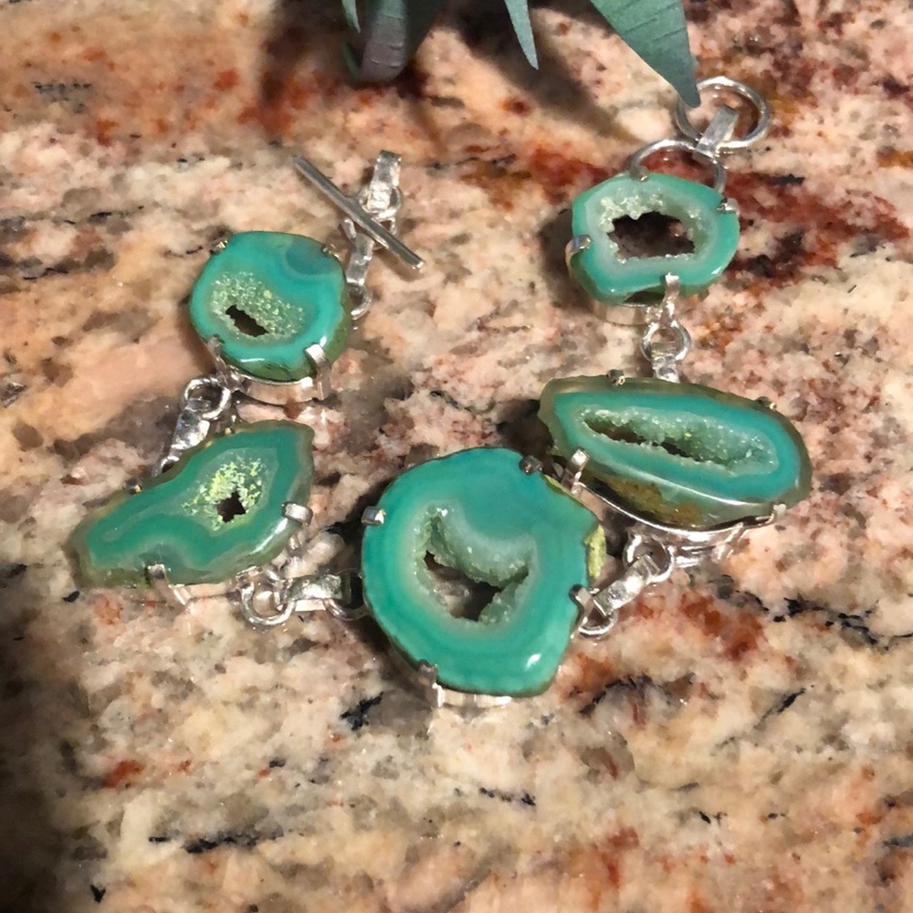 Druzy Quartz Bracelet
